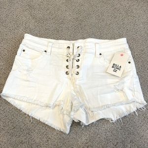 billabong whit jean shorts